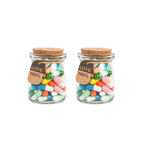 Capsule Letters Message in the Bottle (Mixed Color 🎁)