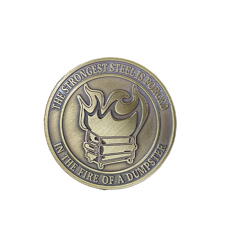 Dumpster Fire Challenge Coin