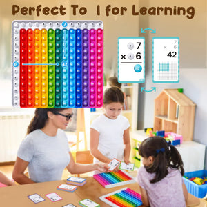 Math Flash Cards and Pop Fidget Chart