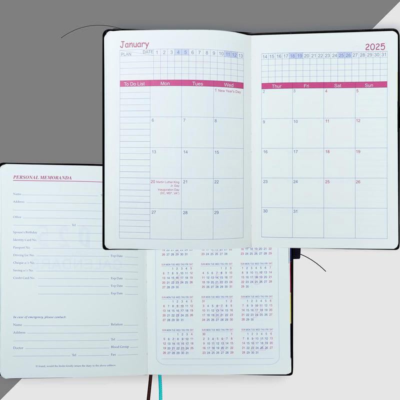 2025 One Day One Page Daily Planner – Your Ultimate Gift Calendar