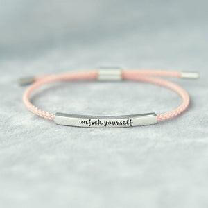 UNF♥CK YOURSELF TUBE BRACELET