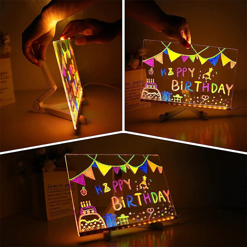 ✨LED Note Board with Colors🎨