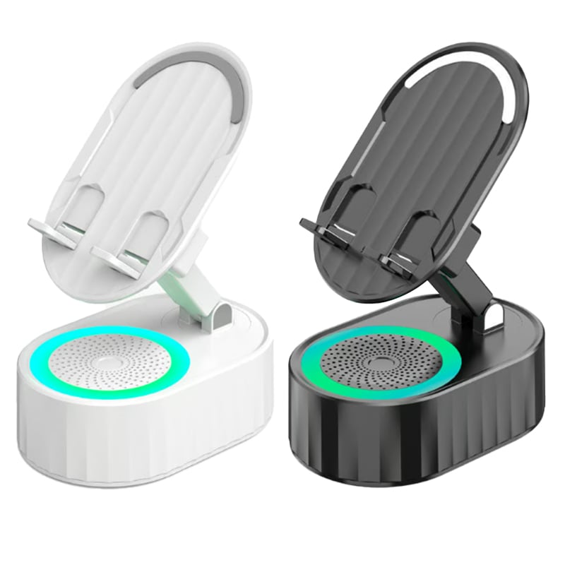 Wireless Induction Audio Bluetooth Speaker 5 in 1 Phone Holder