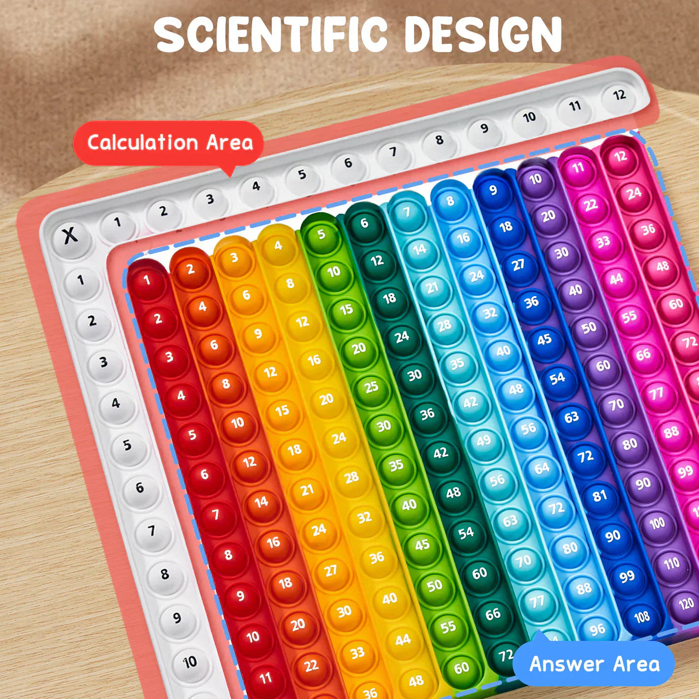 Math Flash Cards and Pop Fidget Chart