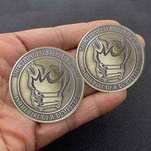 Dumpster Fire Challenge Coin