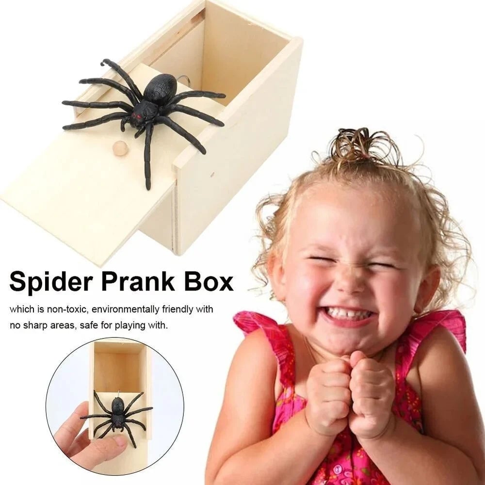 🔥Super Funny Crazy Prank Gift Box Spider