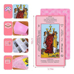 Pink Tarot Cards Deck Set