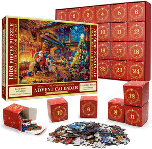 Advent Calendar 2023 Christmas Jigsaw Puzzles