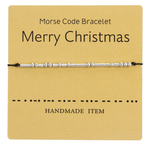 Funny Morse Code Couple Bracelet