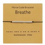 Funny Morse Code Couple Bracelet