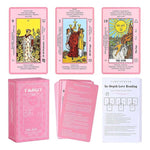 Pink Tarot Cards Deck Set