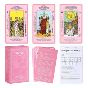 Pink Tarot Cards Deck Set