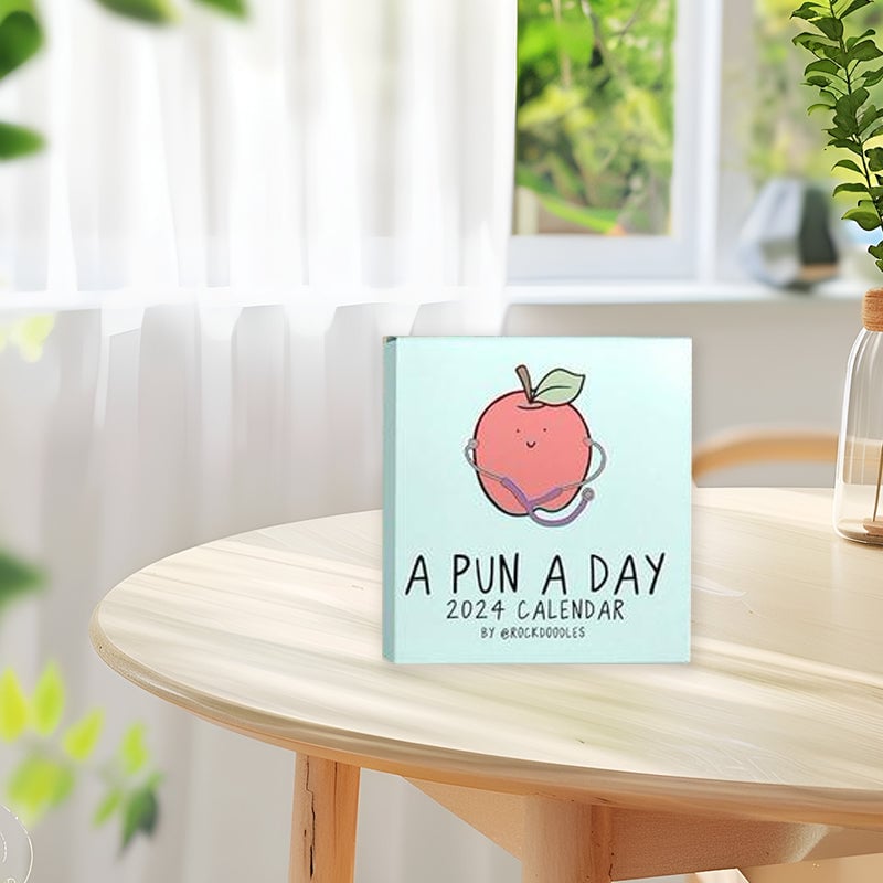 2025 A Pun A Day Desktop Calendar