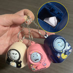 Funny Face Changing Keychain