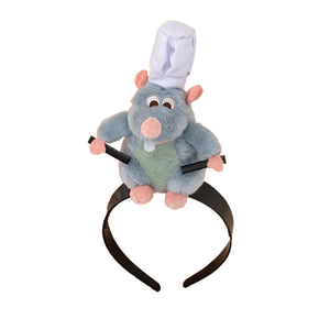 🐭Chef Ratatouille Hairband Plush