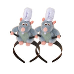 🐭Chef Ratatouille Hairband Plush