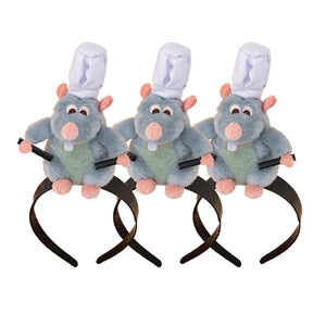 🐭Chef Ratatouille Hairband Plush