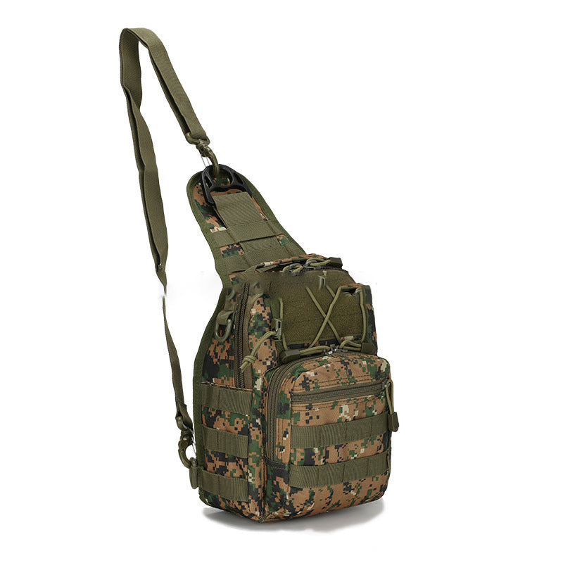 Canvas Crossbody Chest Bag