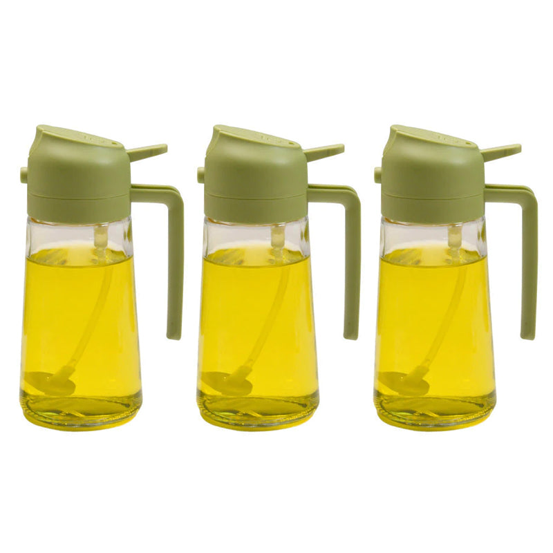 2-in-1 Glass Oil Sprayer and Dispenser