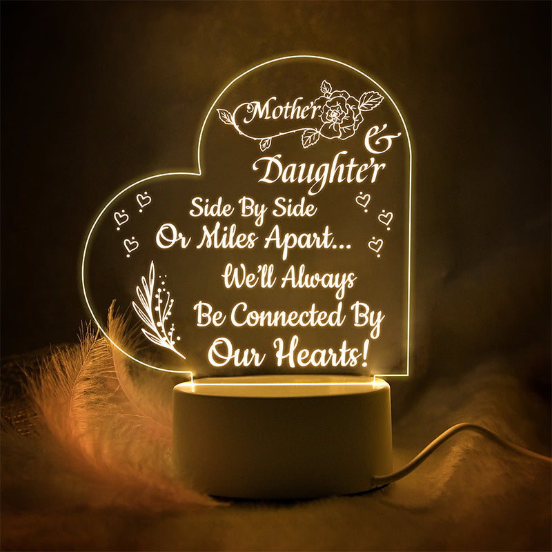 Acrylic Engraved Night Light - Best Mother’s Day Gifts