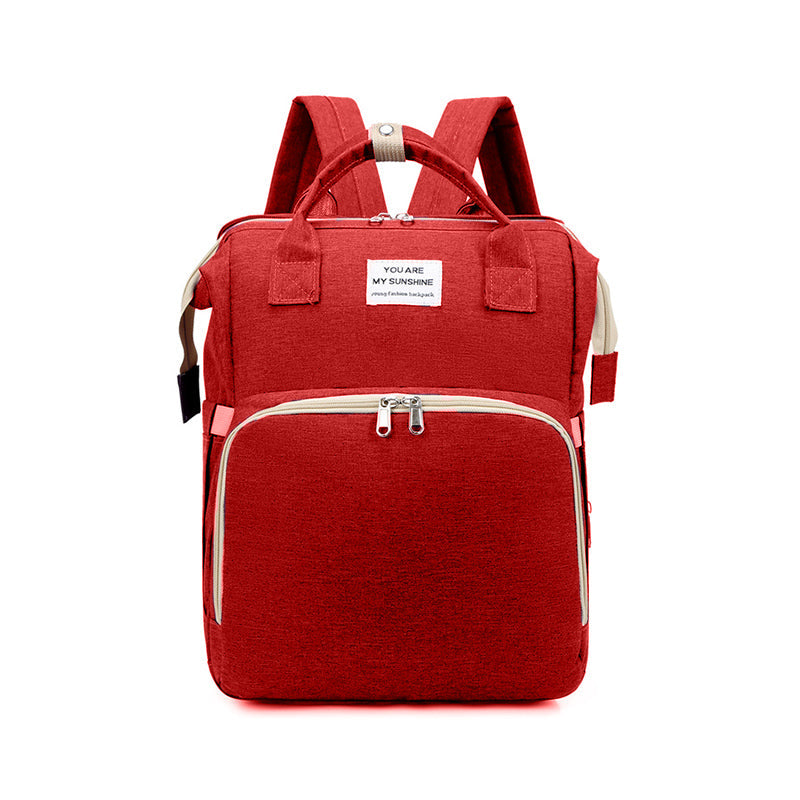 All-in-one Baby Diaper Backpack