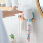 Toothpaste and Toothbrush Holder Set