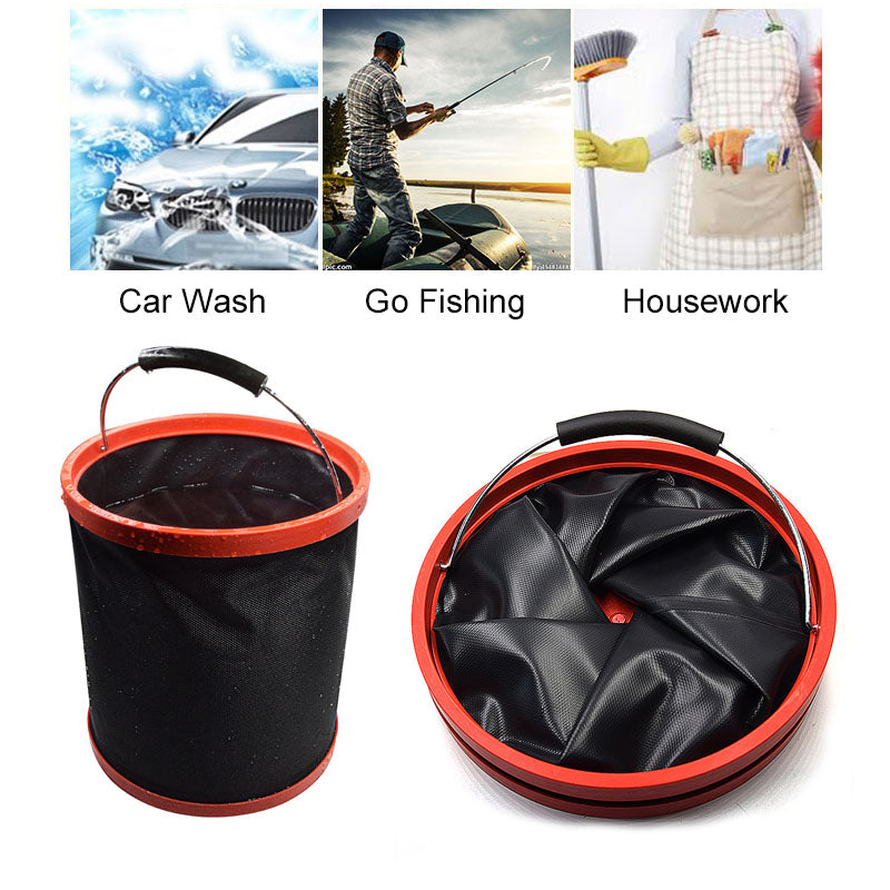 Outdoor Car Folding Bucket for Camping Fishing