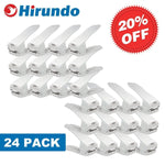 Hirundo Adjustable Shoe Rack Space Saver (White/Black)