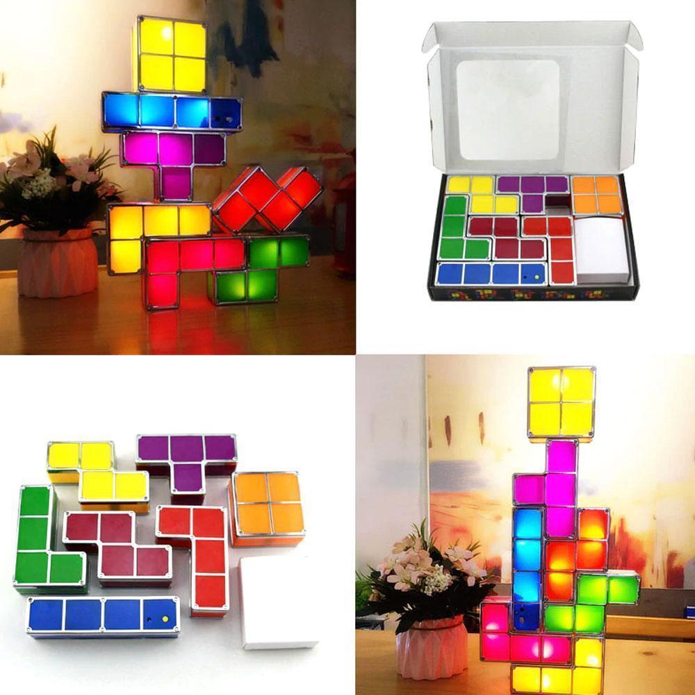 Tetris Stackable LED Night Light