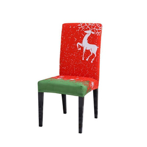 Christmas universal all-inclusive chair cover