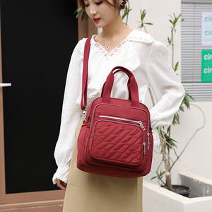 Multifunctional Lightweight Embossing Elegant Handbag Crossbody Bag