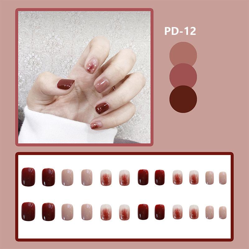 Full Cover Fake Nail Tips (24 PCs)