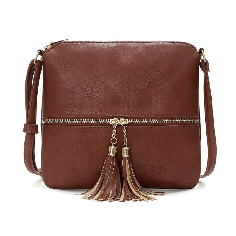 Medium Crossbody Bag with Tassel