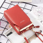 2020 New Fashion Women Phone Bag Solid Crossbody Bag