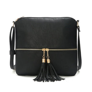 Medium Crossbody Bag with Tassel