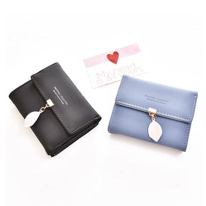 Leaf Tri-fold Short Wallet