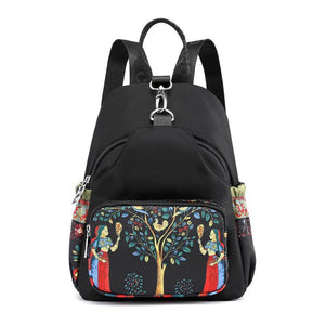 Casual Waterproof Printed Backpack