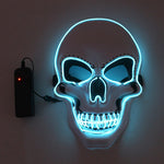 Halloween Mask LED Light Up Scary Skull Mask