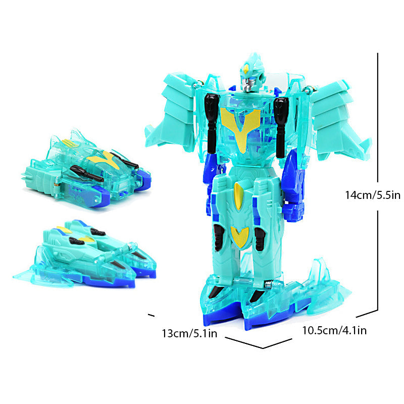 Magnetic Collision Deformation Car Toy