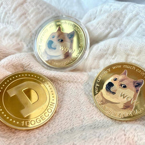 UV Color Printing Dogecoin Commemorative Coin