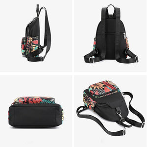 Casual Waterproof Printed Backpack