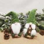 Plush Gnome Dolls For Holiday Decoration