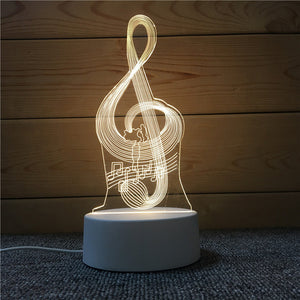 Creative 3D Atmosphere Lamp