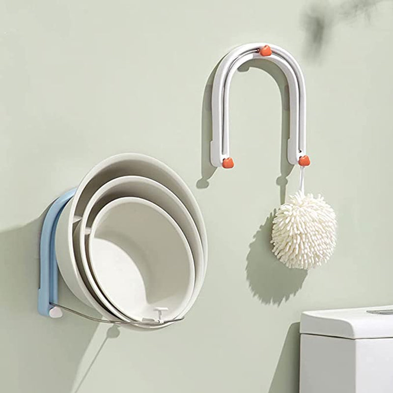 Folding Washbasin Hanging Hook