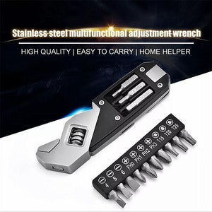 Stainless Steel Multi-Function Adjustable Wrench