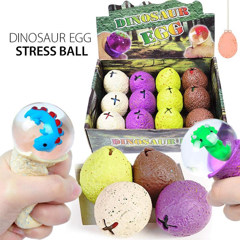 Dinosaur Egg Squeezable Stress Relief Toy Ball