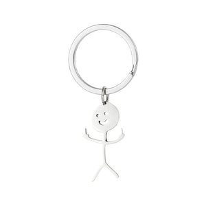 🤣Funny stick figure keychain🔑