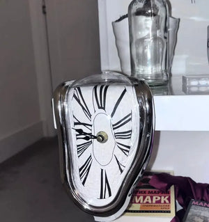 Melting Time Warp Clock