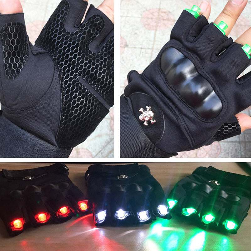 Color Rotating Laser Gloves