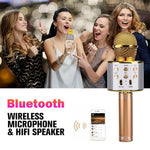 Wireless Bluetooth Karaoke Microphone